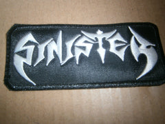 SINISTER - Embroidered Logo Patch