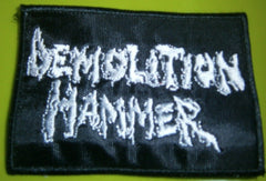 DEMOLITION HAMMER - Embroidered Logo Patch