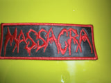 MASSACRA - Embroidered Logo Patch