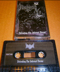 NECHRIST - Defending the Infernal Throne. Tape