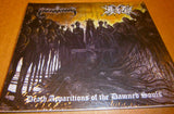 POISONOUS / DAEMONIC - Death Apparitions of the Damned Souls. Digipak Split CD