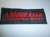 ANNIHILATOR - Embroidered Logo Patch