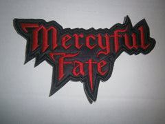 MERCYFUL FATE - Cut Shaped Embroidered Logo Patch