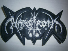 NARGAROTH - Cut Shaped Embroidered Logo Patch