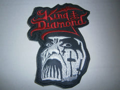 KING DIAMOND - Cut Shaped Embroidered Patch