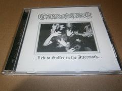CARNAGE - Left to Suffer in the Aftermath. CD