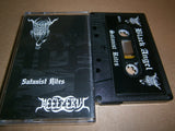 BLACK ANGEL / BEELZEBUL - Satanist Rites. Split Tape
