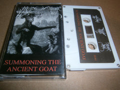 AL-AZIF / BLACK ANGEL / IMPERIOUS SATAN - Summoning the Ancient Goat. 3 Way Split Tape
