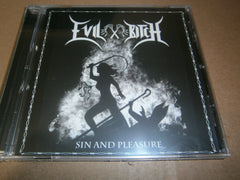 EVIL BITCH - Sin and Pleasure. CD