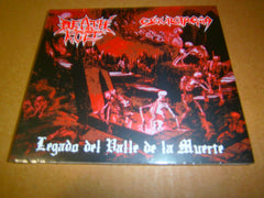 DEATH KULT / ESQUIZOFRENIA - Legado del Valle de la Muerte. Split Digipak CD