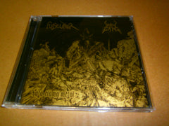 FLAGELADOR / IRON GANG - Sata Clama Metal. Split CD
