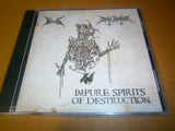 EMPHERIS / DEATH INVOKER - Impure Spirits of Destruction. Split CD