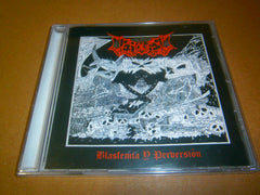 VERDUGO - Blasfemia y Perversion. CD